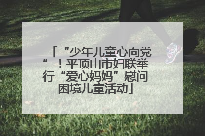 “少年儿童心向党”！平顶山市妇联举行“爱心妈妈”慰问困境儿童活动