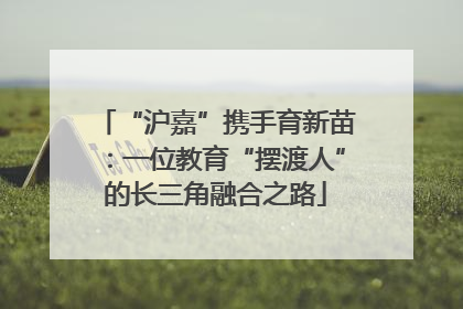 “沪嘉”携手育新苗：一位教育“摆渡人”的长三角融合之路