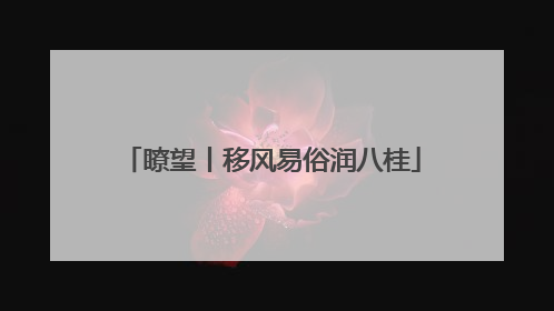 瞭望丨移风易俗润八桂