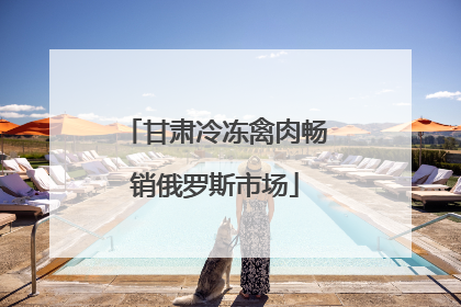 甘肃冷冻禽肉畅销俄罗斯市场