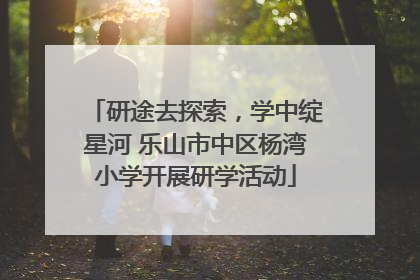研途去探索，学中绽星河 乐山市中区杨湾小学开展研学活动