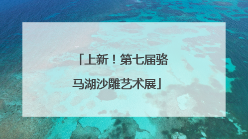 上新！第七届骆马湖沙雕艺术展