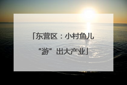 东营区：小村鱼儿“游”出大产业