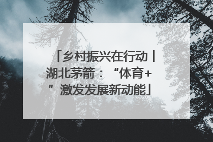 乡村振兴在行动丨湖北茅箭：“体育+”激发发展新动能