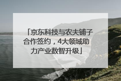 京东科技与农夫铺子合作签约，4大领域助力产业数智升级