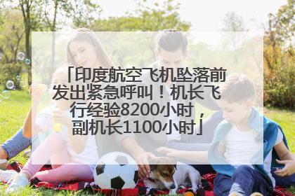 印度航空飞机坠落前发出紧急呼叫！机长飞行经验8200小时，副机长1100小时