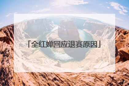 全红婵回应退赛原因