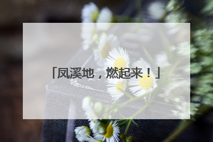 凤溪地，燃起来！
