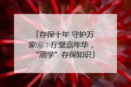 存保十年 守护万家⑥：厅堂嘉年华，“潮学”存保知识
