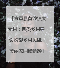 宜章县黄沙镇大元村：四类乡村建设扮靓乡村风貌 美丽家园焕新颜