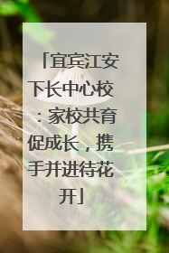 宜宾江安下长中心校：家校共育促成长，携手并进待花开