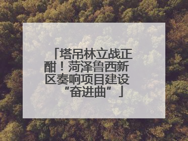 塔吊林立战正酣！菏泽鲁西新区奏响项目建设“奋进曲”
