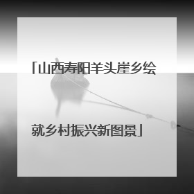 山西寿阳羊头崖乡绘就乡村振兴新图景