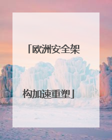 欧洲安全架构加速重塑