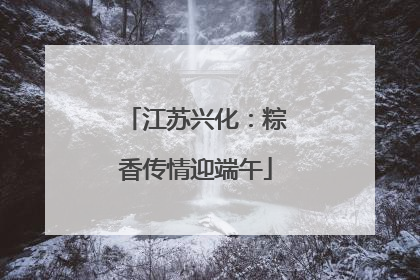 江苏兴化：粽香传情迎端午