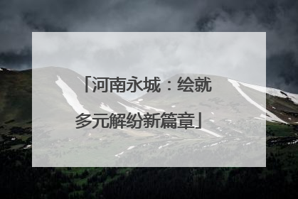 河南永城：绘就多元解纷新篇章