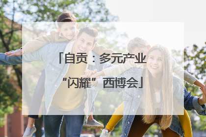 自贡：多元产业“闪耀”西博会