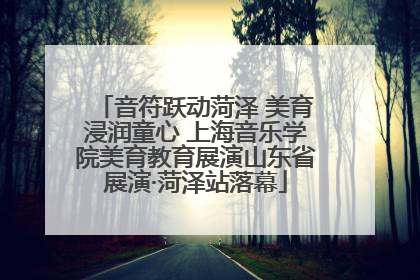 音符跃动菏泽 美育浸润童心 上海音乐学院美育教育展演山东省展演·菏泽站落幕