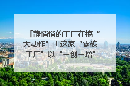 静悄悄的工厂在搞“大动作”！这家“零碳工厂”以“三创三增”探索共富新路径｜网络名人四川行