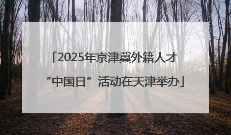 2025年京津冀外籍人才“中国日”活动在天津举办