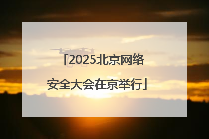 2025北京网络安全大会在京举行